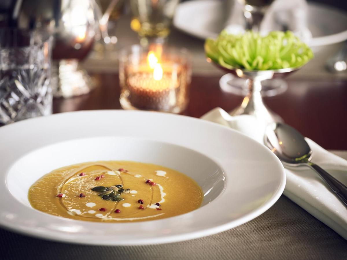 Hotel Du Lac Congress Center & Spa Ioannina Exterior foto A bowl of soup
